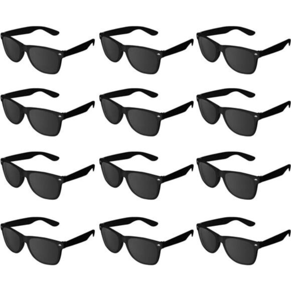 Outlet Plastic Vintage Retro Style Sunglasses Classic Shades Eyewear Party Prop - Picture 1 of 6